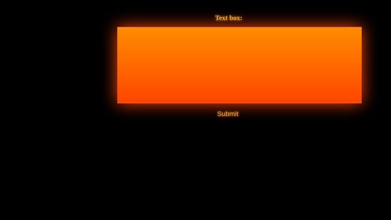 Animation of the text field for landing pages.
