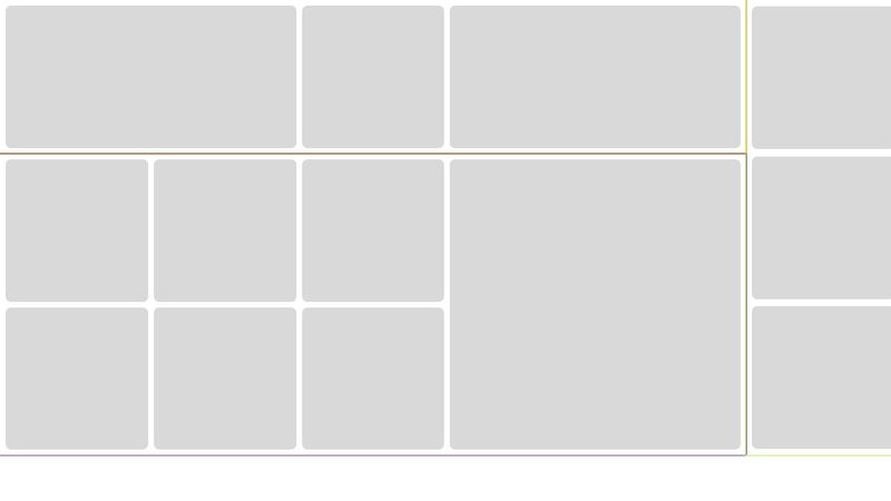 Modern CSS complex layout image.