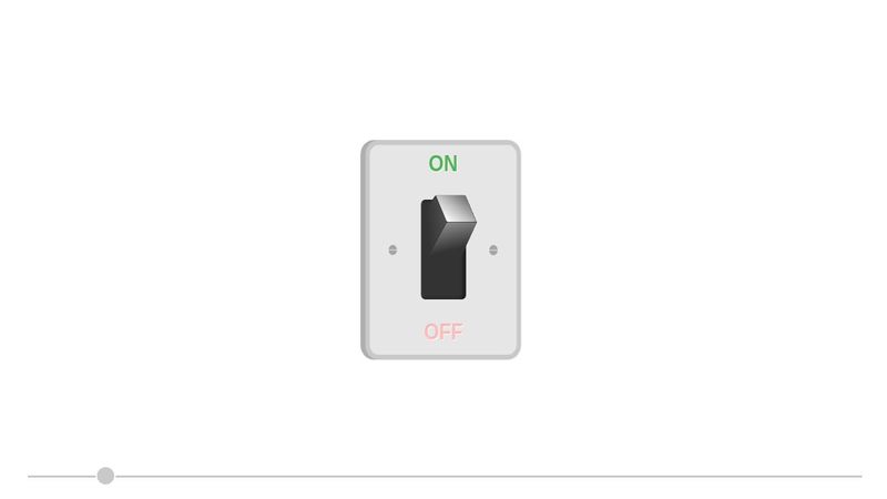 ON-OFF Button 3D Visualization