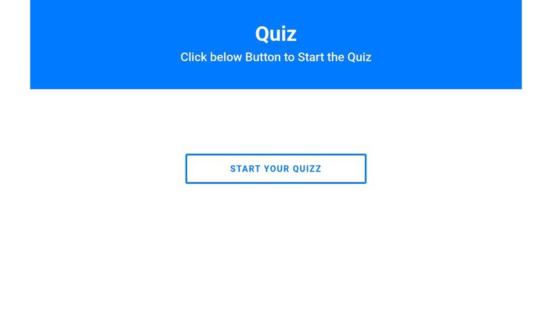 Dynamic JS JQuery Quiz