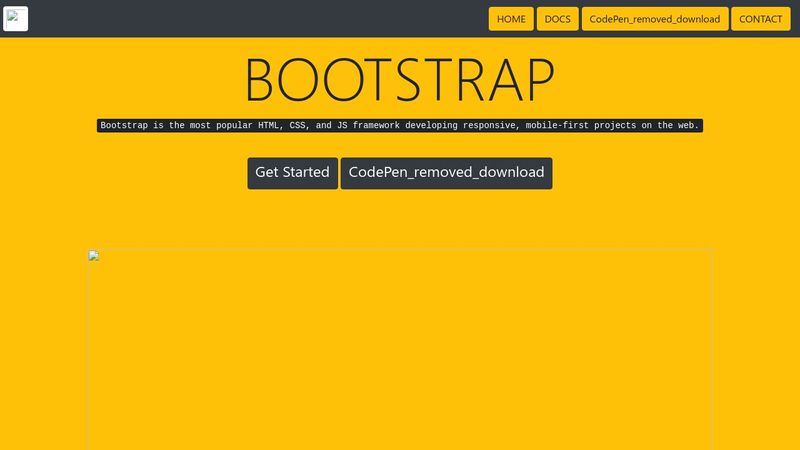 MY FIRST BOOTSTRAP WEB PAGE TRY - BOOTSTRAP - FRAME WORK