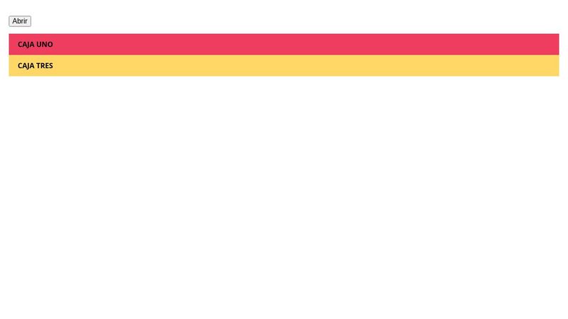 VueJS - Slide Toggle + CSS