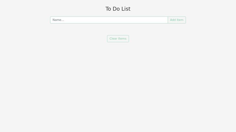To do list Javascript