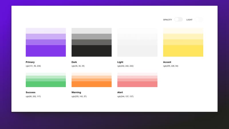 SASS Color Functions for Style Guide