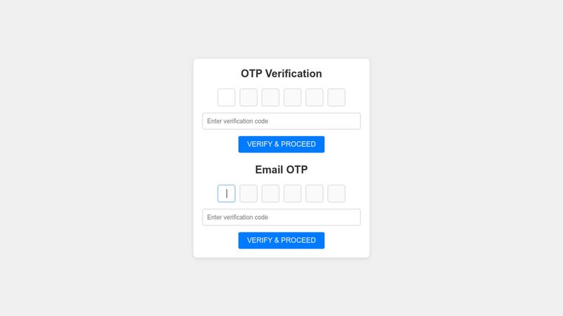OTP Verification Example