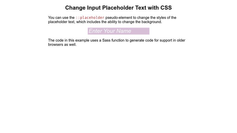 change-input-placeholder-text-with-css