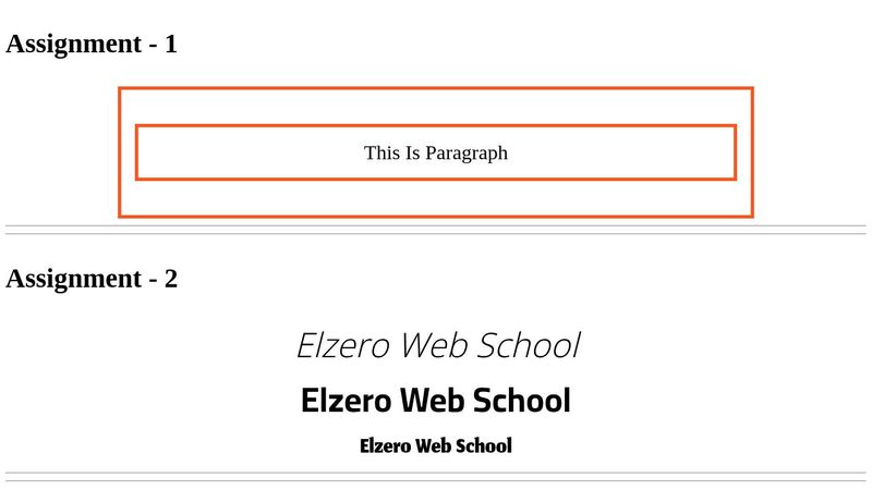 CSS Assignment-22-To-26