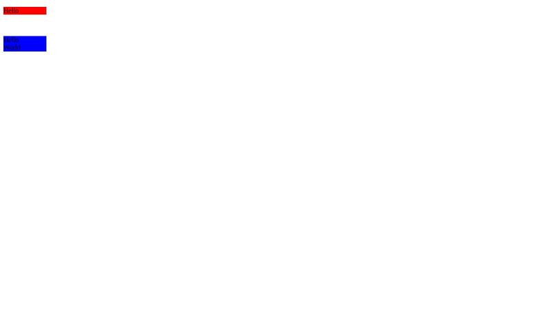 display element css