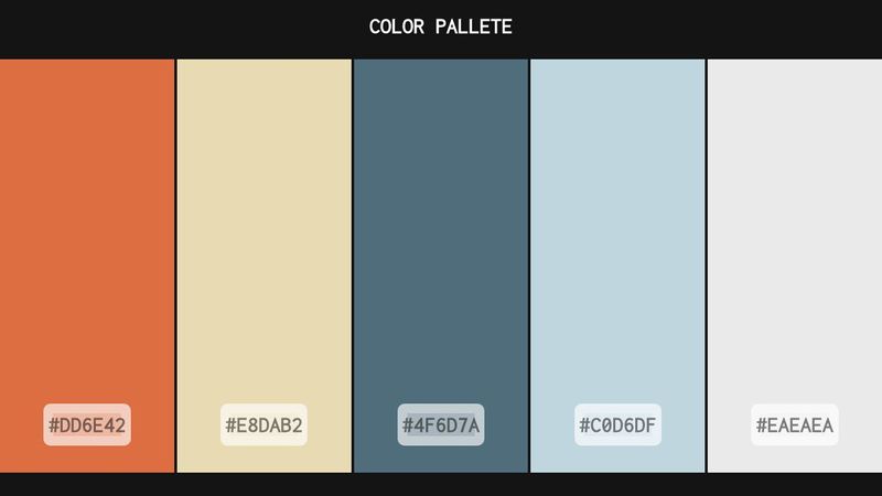 Color Palette Sample Using CSS Grid