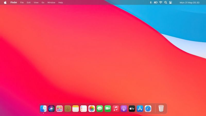 Macos Dock (bigsur)