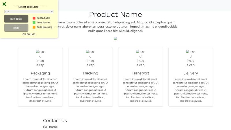 Product Landing Page | FreeCodeCamp