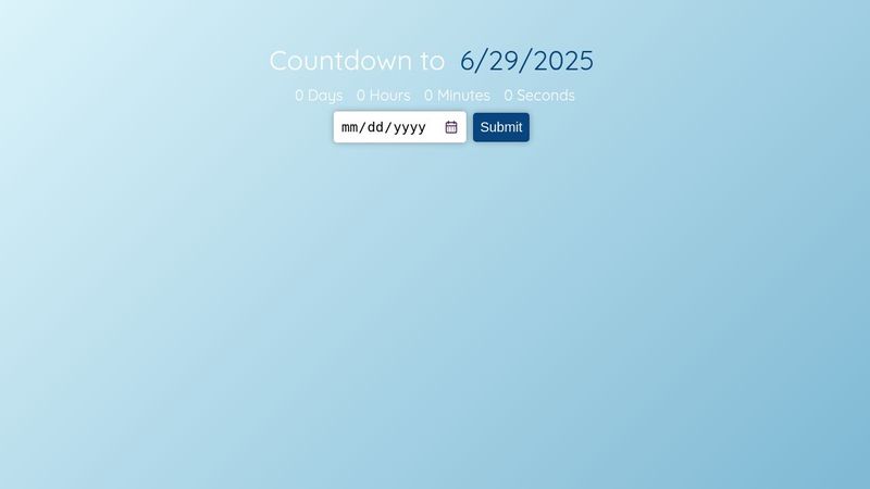 React, CSS, Countdown