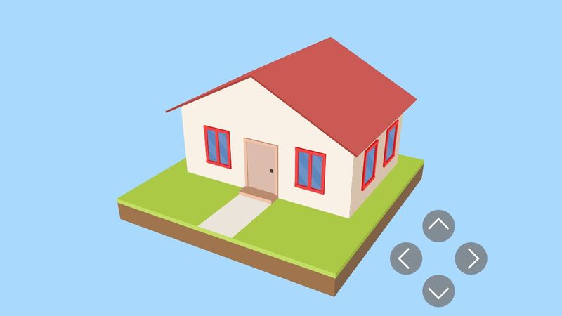 3d house (CSS)