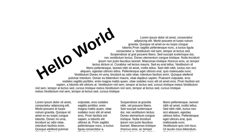 Newspaper Layout CSS