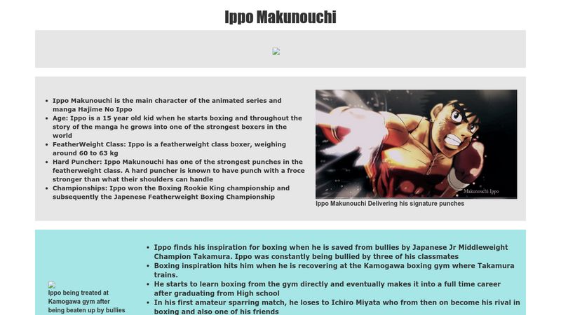 Ippo Makunouchi's all KO compilation HD 