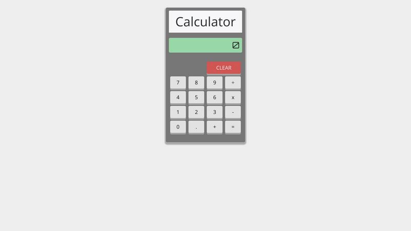 CodePen - Javascript Calculator - FCC Project