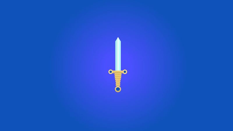 #codevember - Day 4/5 - Sapphire sword