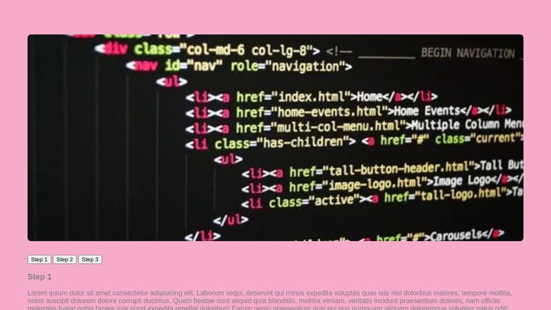 HTML CSS JS - Preview Tabs