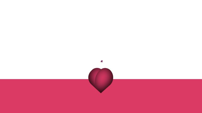 love animation by css and js