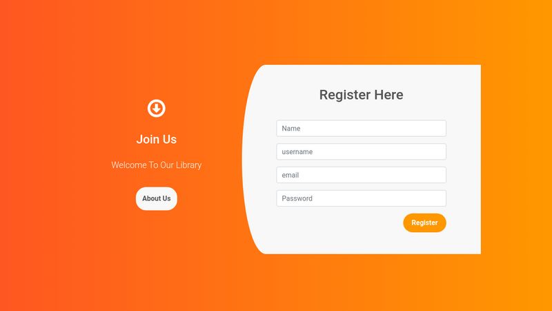 Simple Registeration Form