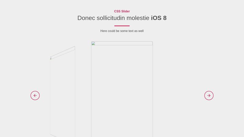 CSS 3D Carousel/Slider