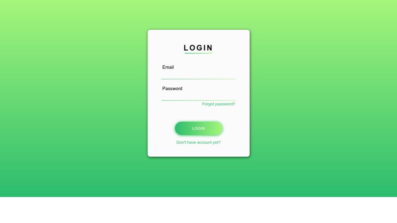 Simple Login Card