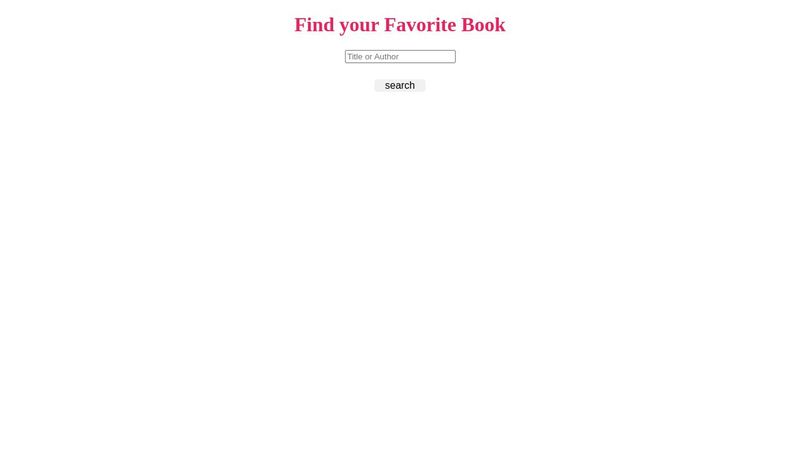 Book Search API