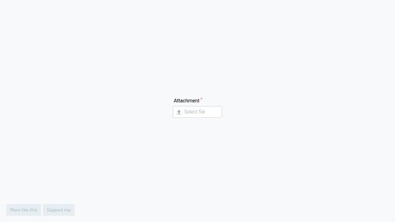 Simple custom native file input upload (CSS only)