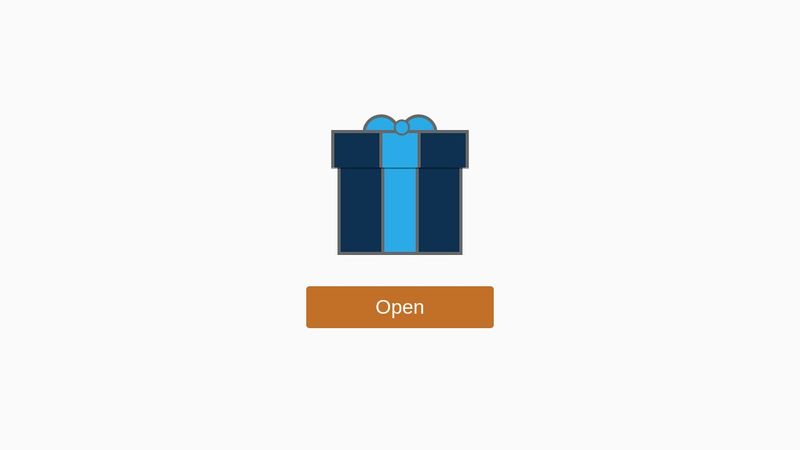Gift Box Animation (CSS/JS)