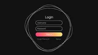 Animated Login Form