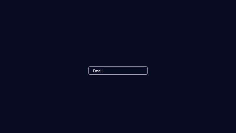 input-field animation css