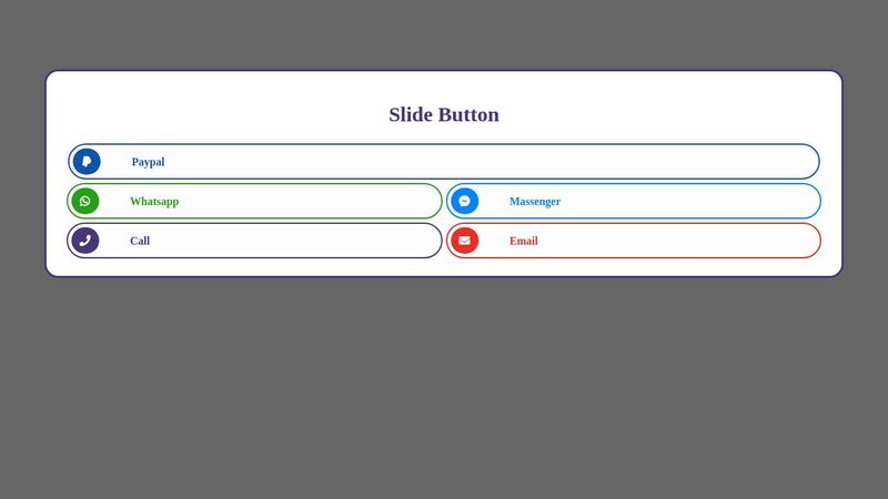 Slide Button Animation