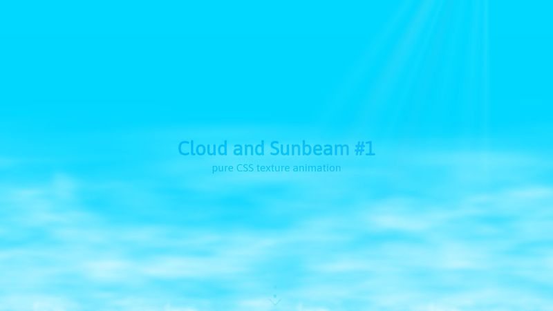 Cloud and Sunbeam Background #1
