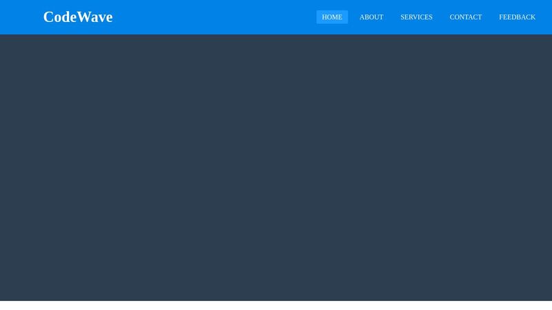 responsive navbar in html css.