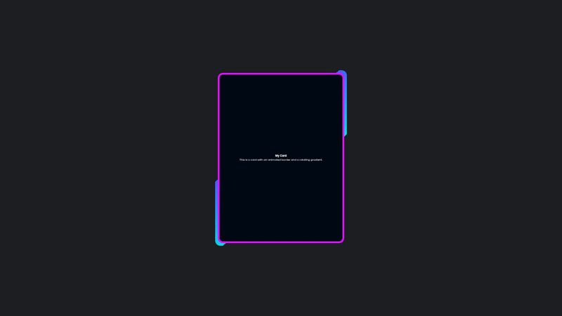 CSS Animated Card