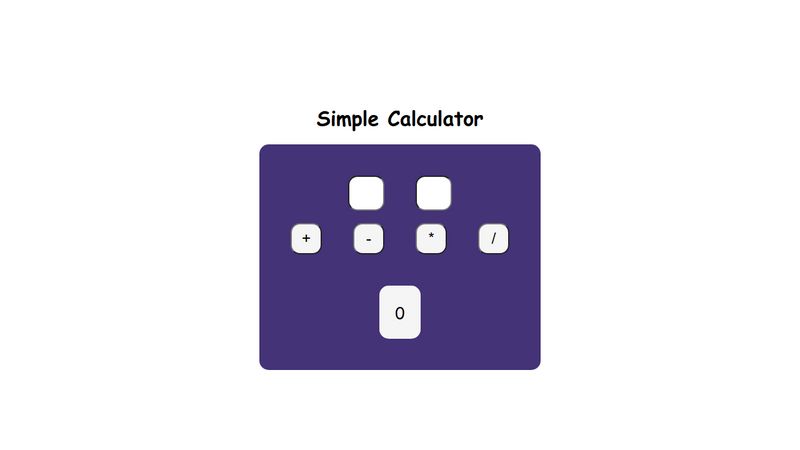 Simple Calculator