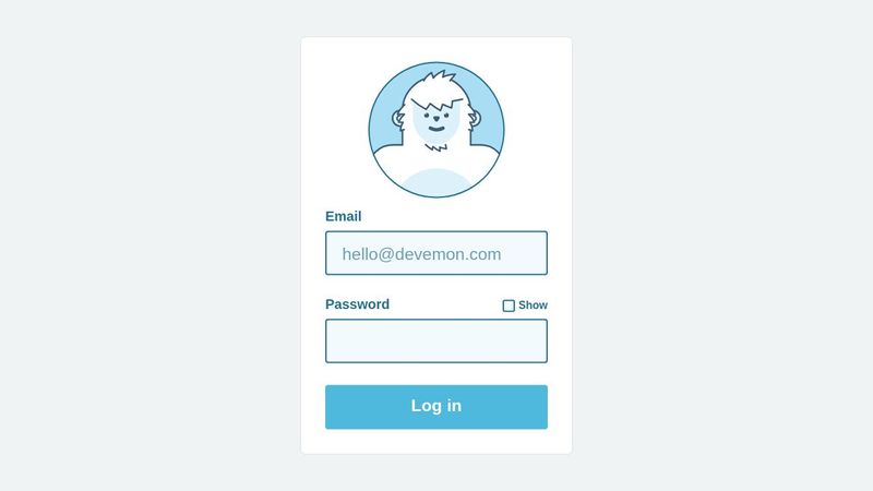 Login with Animated Avatar HTML-CSS-JAVASCRIPT