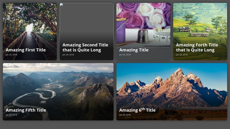 Responsive CSS News Card