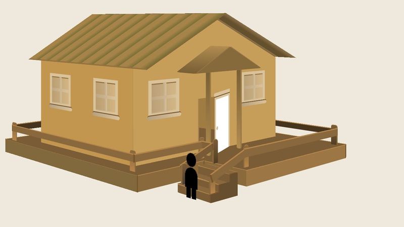 3d-animated-house-CSS