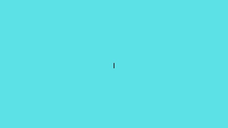 typing animation only few lines of code