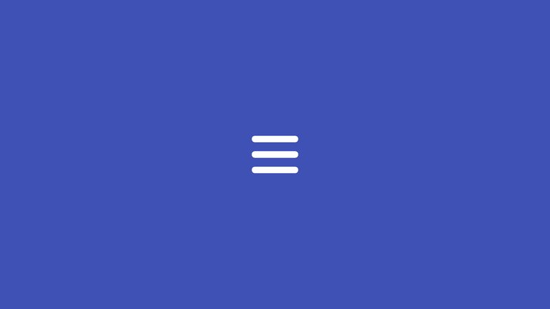 CSS Transforming Hamburger Menu Icon