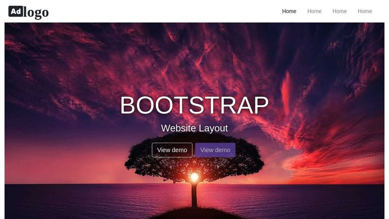 boostrap html css project