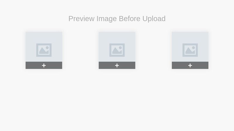 Preview Image Before Upload