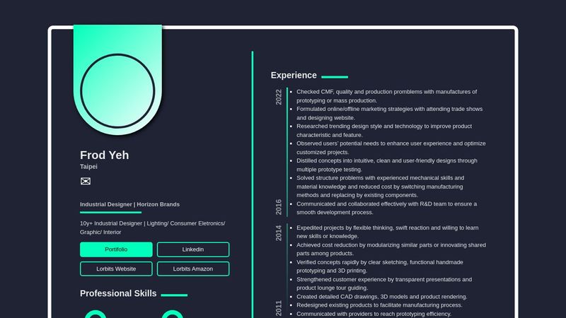 Frod CV - CSS Practice