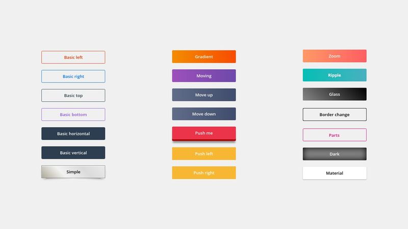 CSS Buttons Pack