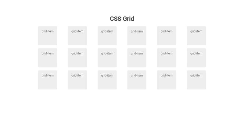 css grid exercise