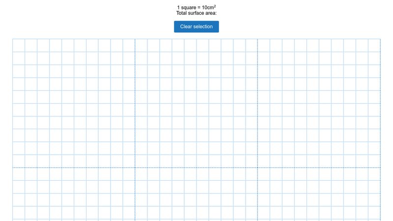 Shape Surface Area Calculator