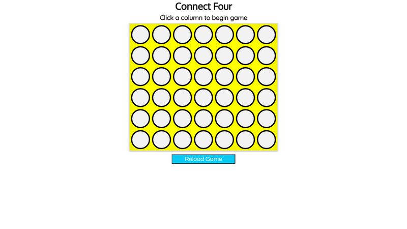 Connect 4 Template