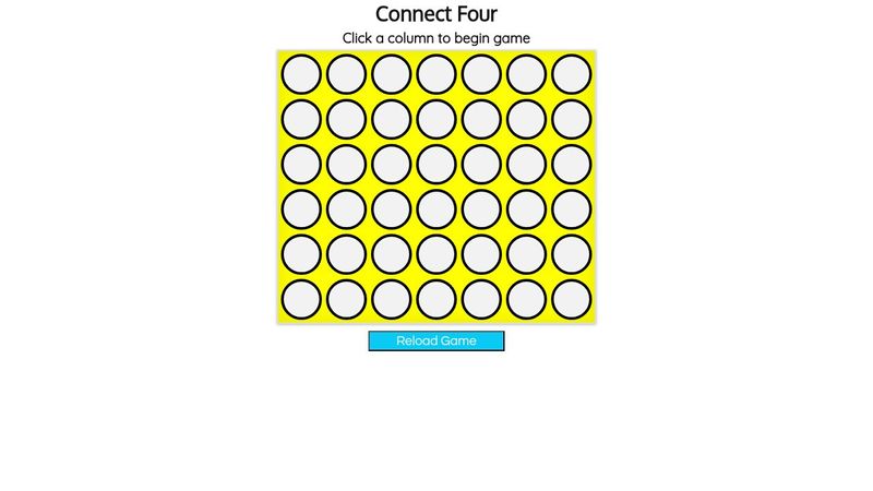 Connect 4 Template