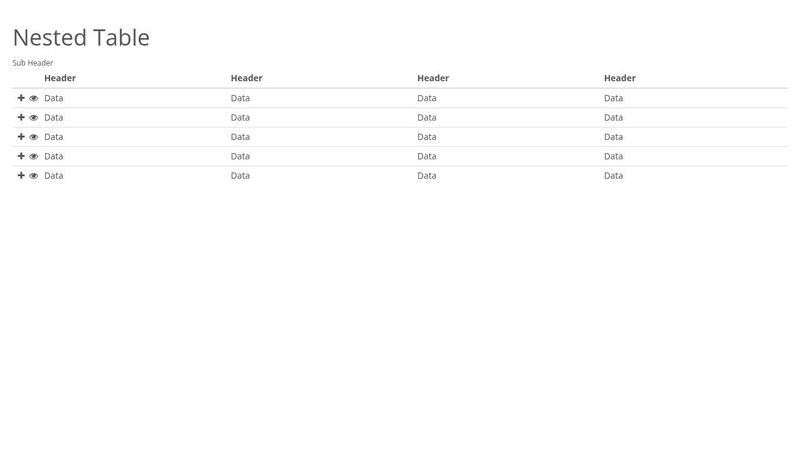 Nested Table
